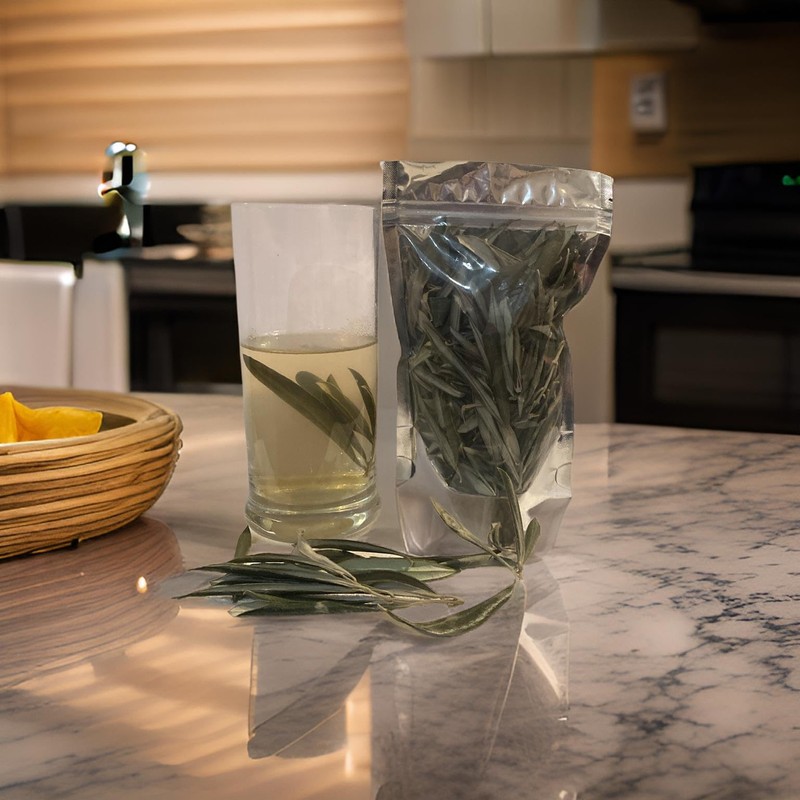 GREEK ORGANIC OLIVE LEAVES FROM CRETE | WHOLE LEAVES SHADE