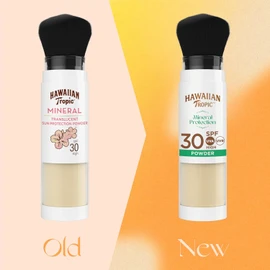 HAWAIIAN TROPIC Mineral Powder Brush SPF 30 | Sun Protection Powder