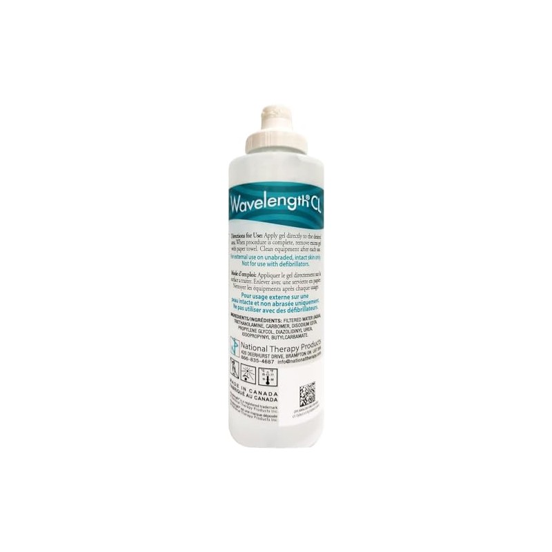 Wavelength® MP Clear Multi-Purpose Ultrasound Gel Transmission Gel (250 ml)