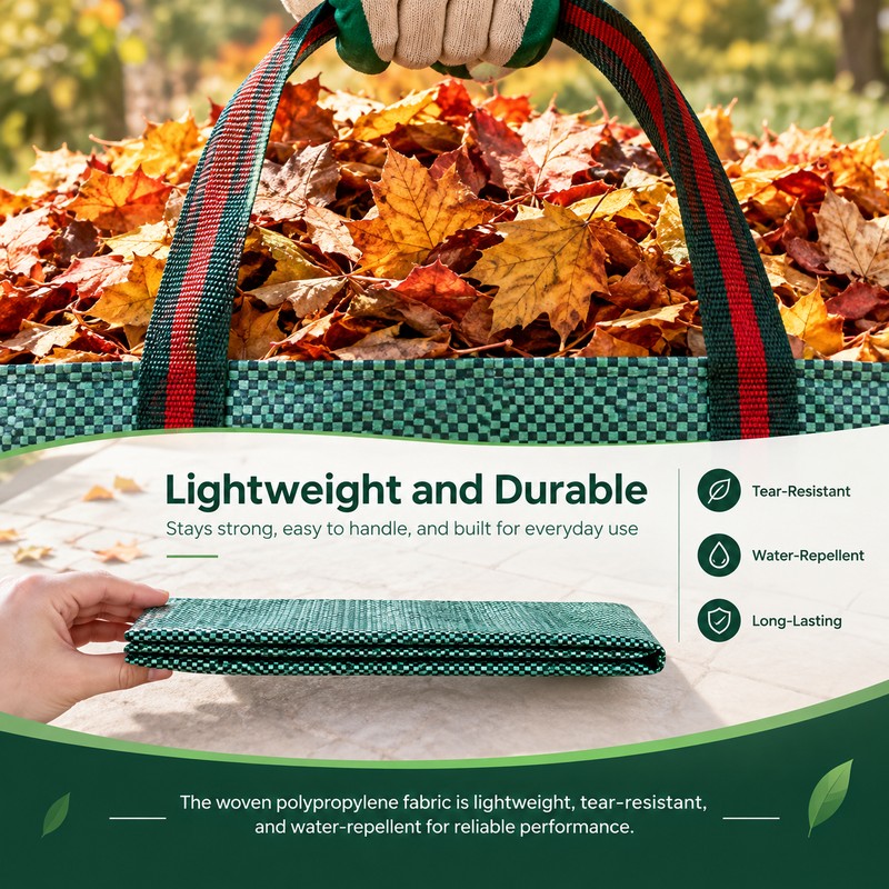Reusable Garden Waste Bag for Leaf & Yard Debris –