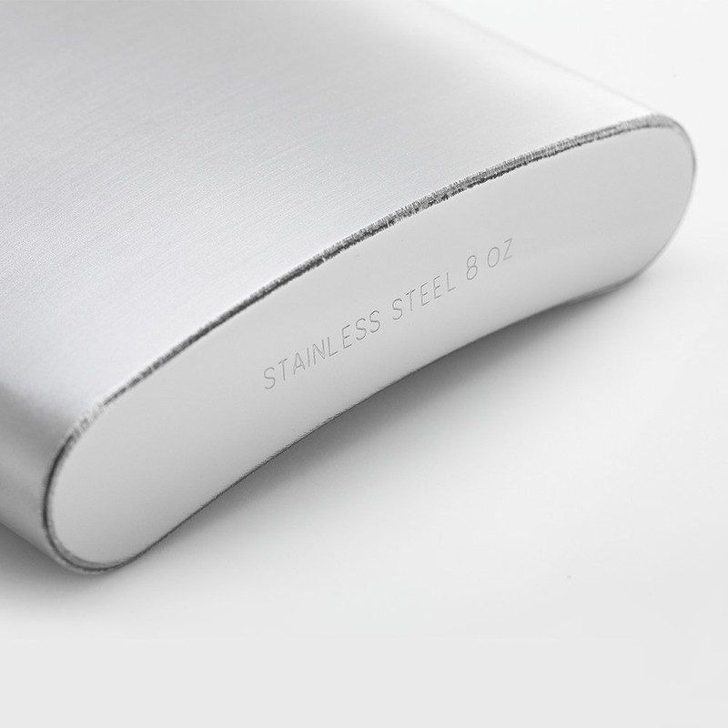 3 Pcs 8 oz Hip Stainless Steel Flask & Funnel