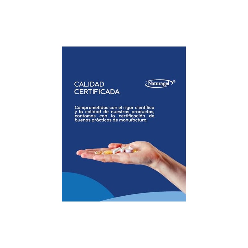 Naturagel Biglicinato de Magnesio con Omega 3 900mg 30 Capsulas