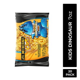 LA MODERNA, Kids Dinosaur Pasta, Bag, 7.05 oz (Pack of 20) - Made with Durum Wheat Semolina | Fun Shapes for Kids | Enriched with Iron & B Vitamins | Non-GMO | Kosher | Quick Family Meal
