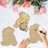 30Pcs Winnie Baby Shower Advice Cards, Baby Shower Prediction Cards,