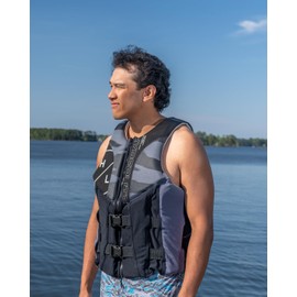 Hyperlite Fluid Flex Men's Life Vest, US Coast Guard & Transport Canada Approved, Medium