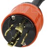 AC WORKS [L1530PR-010] 10FT SOOW 10/4 NEMA L15-30 30A 3-Phase