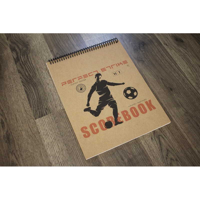 Perfect Strike Soccer Scorebook with Rules and Scoring Instructions :