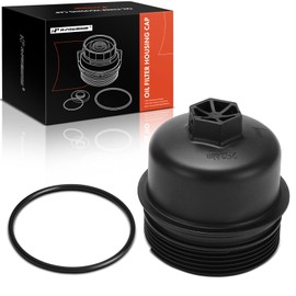A-Premium Oil Filter Housing Cap Assembly Compatible with Ford Escape 2008-2017, Focus 2004-2012, Transit 2007-2014