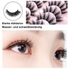 False Eyelash Extensions Lashes Set Cat Eye Curly Lashes 6D