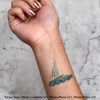 4 x 'Yacht On The Ocean' Temporary Tattoos - Water