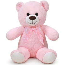 Hot Selling 16-Inch Unisex Teddy Bear Soft Pp Cotton Stuffed Animal Plush Teddy Bear for Girls KidsColor: Pink, size: 15.7in/40cm