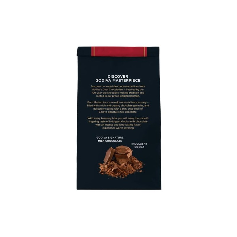 GODIVA Heavenly Milk Chocolate with Ganache - Masterpiece - 15.1