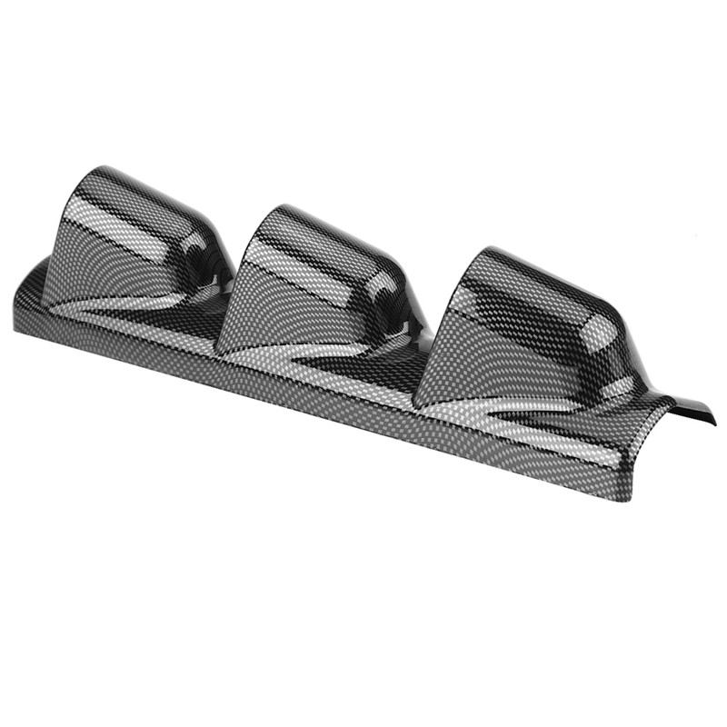 Car 52mm/2" Triple 3 Hole Mount Holder Dash Gauge Pillar