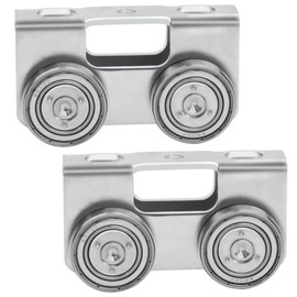 P2750-EG Trolley Assembly 4 Wheel Light Duty for Use with All 1-5/8" P1000, P1001, P5000, P5001, P5500, P5501 or Taller Strut Channel, Unistrut, Superstrut (2Pack)