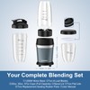 1200W Smoothie Blender, Personal Kitchen Blender, Ice Crushing