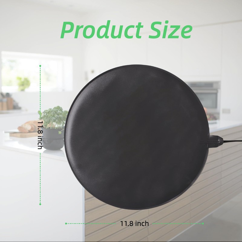 Sourdough Starter Warmer with Temperature Controller, Multi Functional Fermentation Heating