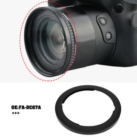 Create idea 67mm Camera Lens Filter Adapter Ring FA-DC67A Compatible with Canon PowerShot SX30 SX40 SX50 SX60 SX70