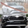 Front Bumper Protector Guard Compatible with Toyota Highlander 2020 2021