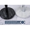 GMYIAK Razor and brush stand, razor holder with marble base