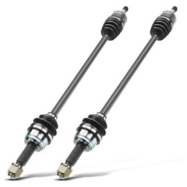 A-Premium Pair (2) Rear CV Axle Shaft Assembly Compatible with Toyota RAV4 2006-2007 4WD AWD, RAV4 2008-2012 4WD, RAV4 2013-2018 GAS AWD, Driver and Passenger Side, Replace# 423300R020, 4233042050