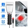 Automatic Heated Snow Shovel, 12V Electric Heated Ice Scraper, Automatic