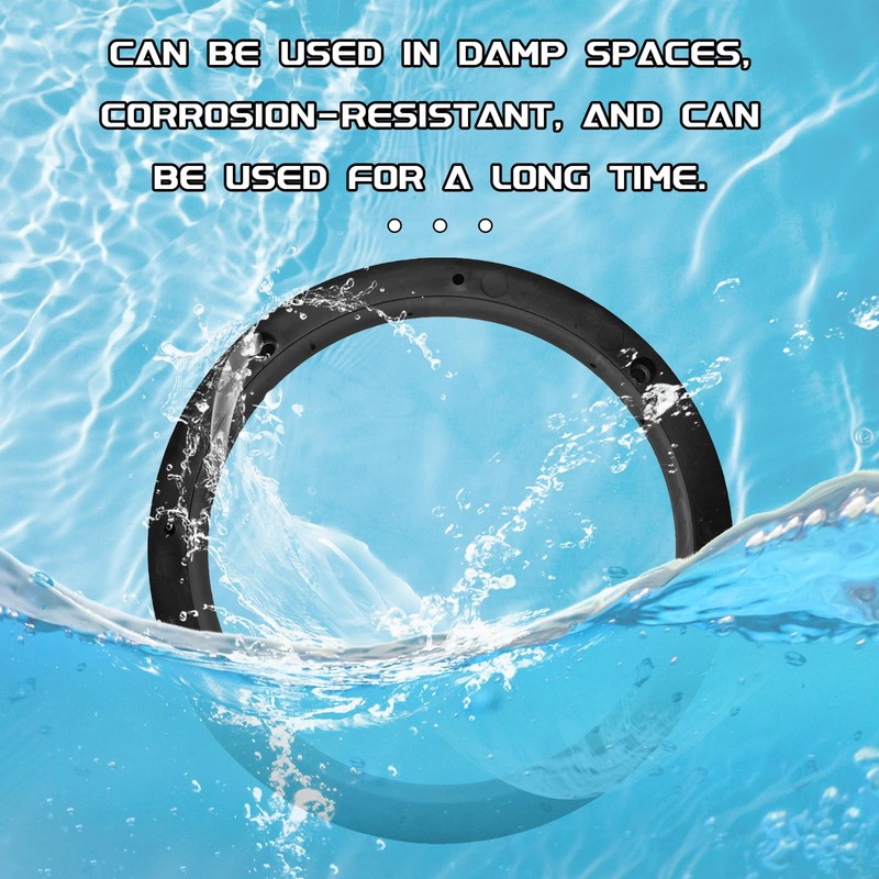 QQWD 2PCS 6.5" Car Stereo Speaker Spacer, Universal Car Door