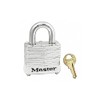 Lockout Padlock, KA, White, 9/32 in. Dia.