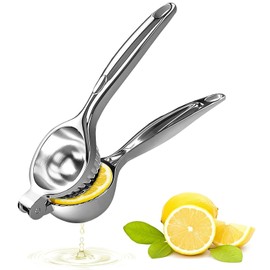 Manual Hand Press Lemon Squeezer, 7 cm Lemon Squeezer Hand Press, Manual Juicer, Lemon Squeezer, Citrus Juicer, Lemon Slice Press for Bar, Kitchen, Restaurant