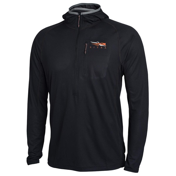 SITKA Gear Men's Core Lightweight Hunting Hoody, Sitka Black, X-Large