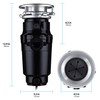 Eco Logic 10-US-EL-4-3B Garbage Disposal with Removeable Splash Guard, Attached