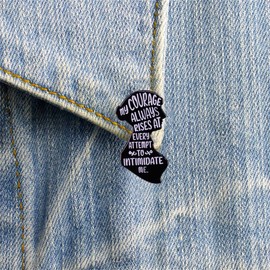Feminist Enamel Brooch Pins Badge Lapel Pins Metal Fashion Letter Brooch Feminist Badge Pins Lapel Pin For Women Accessories Jewelry Gifts