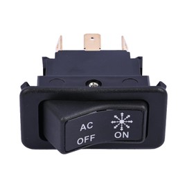 Getfarway Air Condition Rocker Switch 8320001000 Compatible with Peterbilt 335 355 378 379 385 Paddle Switch Toggle Switch Replace 832-0001-000 57775608 A/C ON/Off 5-Pin interruptor