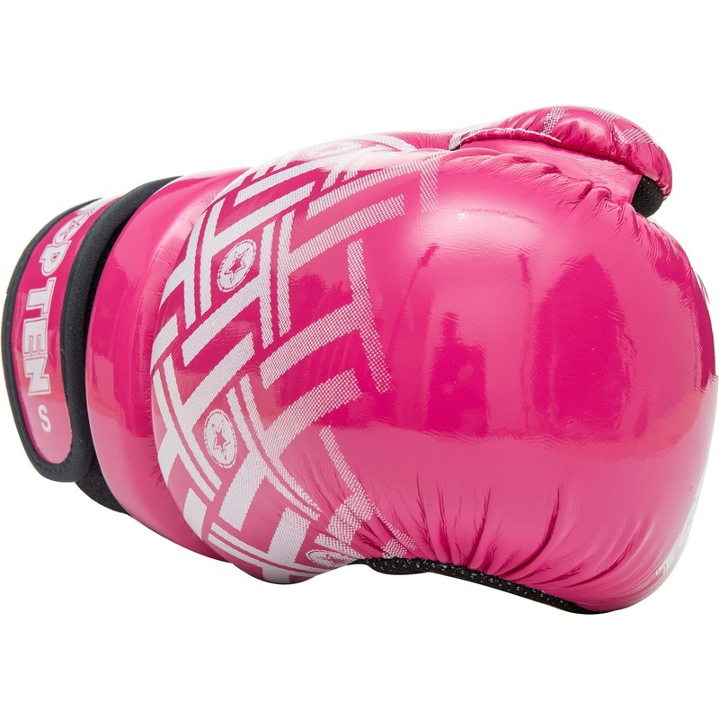 TOP TEN Pointfighter Glossy Block Prism Pink Large