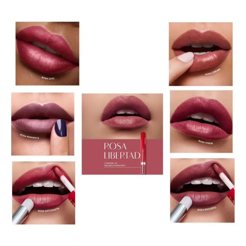Labial Duo Tatto Esika 36h No Transfer 5 Pzas Colorfix