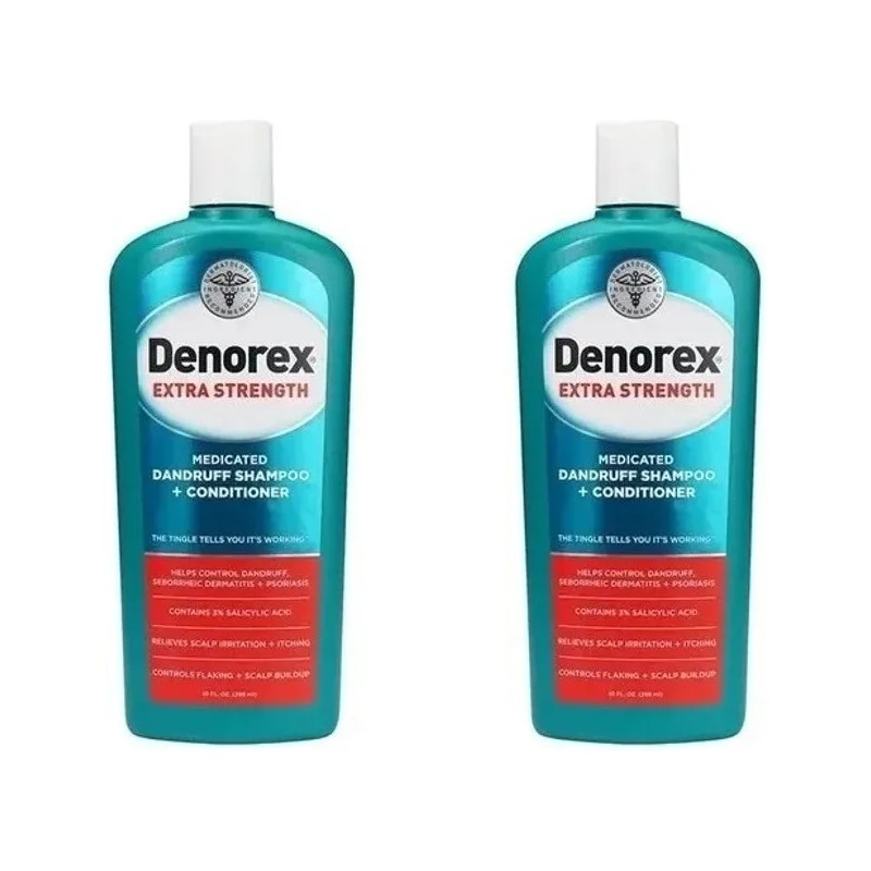 Shampoo Denorex Extra Strenght Anticaspa 295ml Importado
