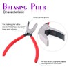 Swpeet 2-in-1 Heavy Duty Breaker Pliers Kit with Rubber Tips,