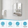 Xuzimaoyi Fogless Shaving Mirror for Shower - Lightweight Acrylic Wall