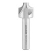 Accusize Industrial Tools Hss Corner Roudning End Mill, 1/4'' Radius,
