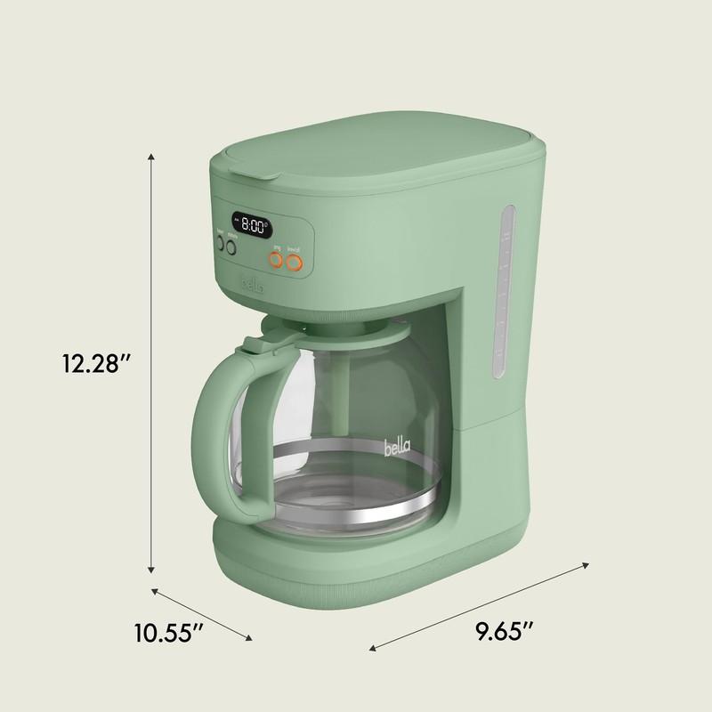 bella 12 cup Programmable Coffee Maker