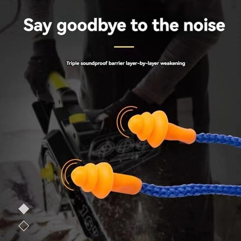 ZENWORYS Labor Protection Earphone Noise Reduction Ear Plugs Bluetooth Headset