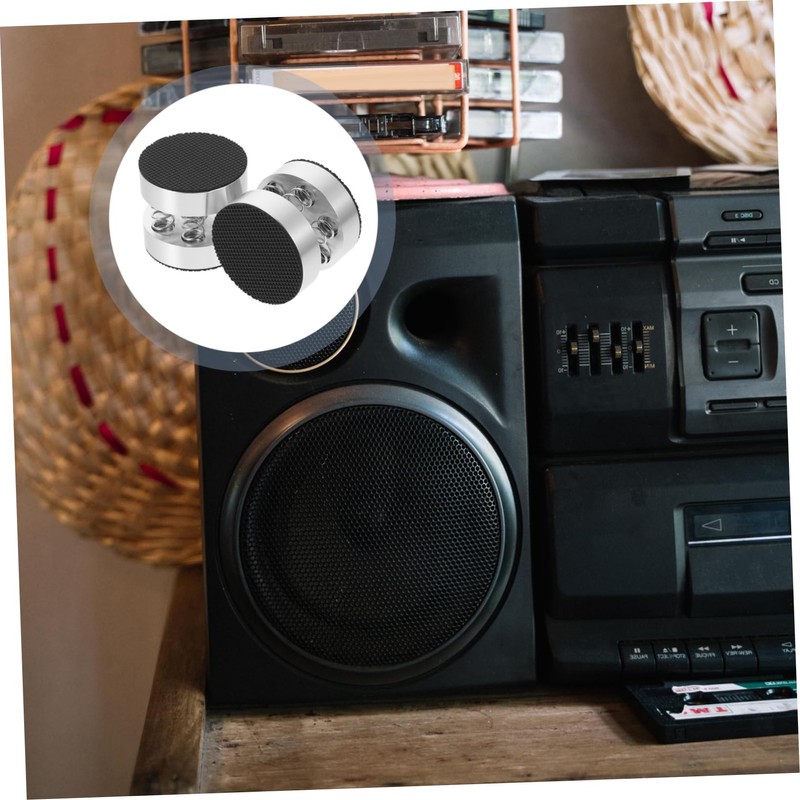 FUNOMOCYA 4pcs Shockproof Speaker Pads Anti- Spring Holders for Speakers