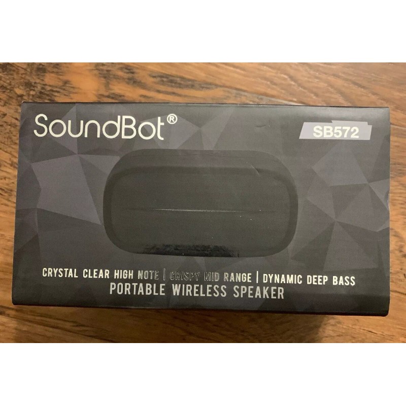 SoundBot SB572 HD Bluetooth Wireless Speaker Up To 10hrs Playback