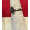 Natural Creations Sterling silver ring size 6 Moldavite