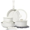 SODAY 15Pcs Pots and Pans Set Non Stick, Cookware Sets