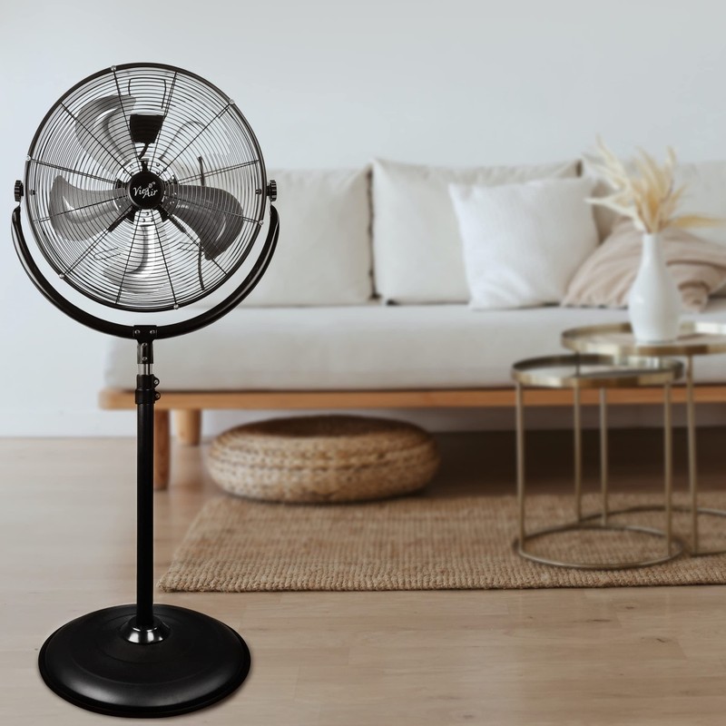 Vie Air 20" Industrial Heavy Duty Powerful and Quiet Metal