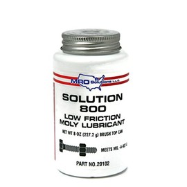 Anti-Seize Stainless Steel Low Friction Lubricant Compound High Temp MRO 800 8oz