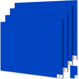 Sticky Mat 4 Pack for Construction or Cleanroom Floor,Adhesive Floor Mats 17’’ x 13’’ for Laboratory Hospital Pet,30 Tacky Sheets Per Mat,Removes Dirt Dust Debris Sand Hair,Includes Handheld Mat,Blue