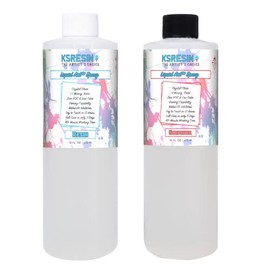 Liquid Art™ Clear Epoxy Resin Coating for Canvas & Wood Art - 32oz Kit