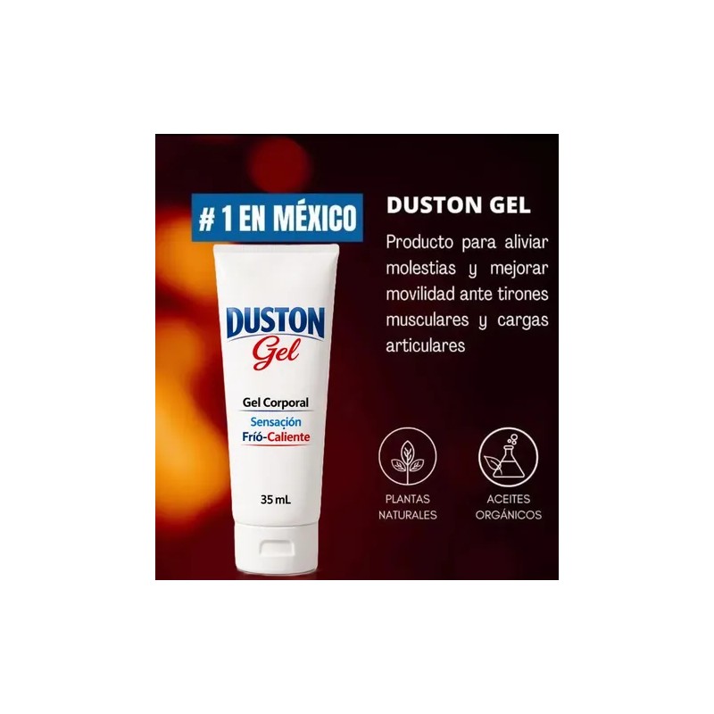 Duston Gel Corporal Sensación Frio Caliente X3 35ml #1 En