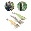 Lixada 5pcs 12cm/21g Noctilucent Fishing Shrimp Lure Prawn Squid Bait
